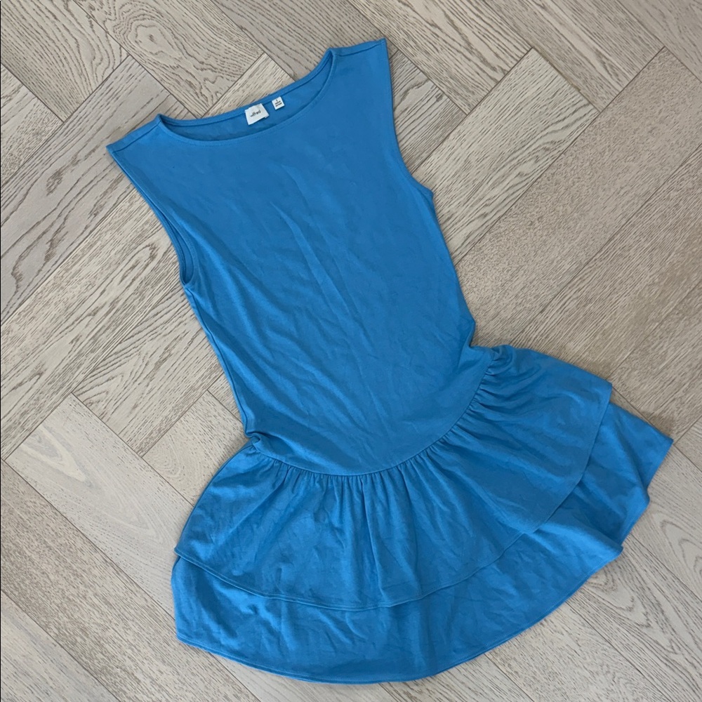Wilfred Blue Tiered Dress